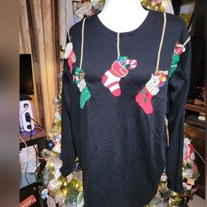 Couture Lady‎ size 2X Christmas sweatshirt